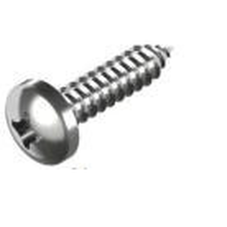 Viti autofilettanti a testa cilindrica bombata con impronta a croce - acciaio inox 316