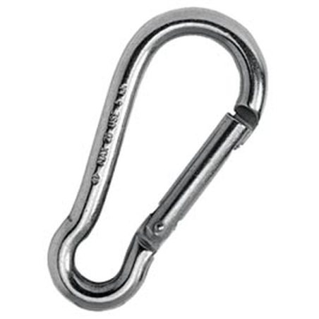 Moschettoni acciaio inox