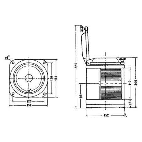 Fanali laterali rossi dhr55