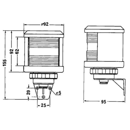 Fanali di navigazione DHR35