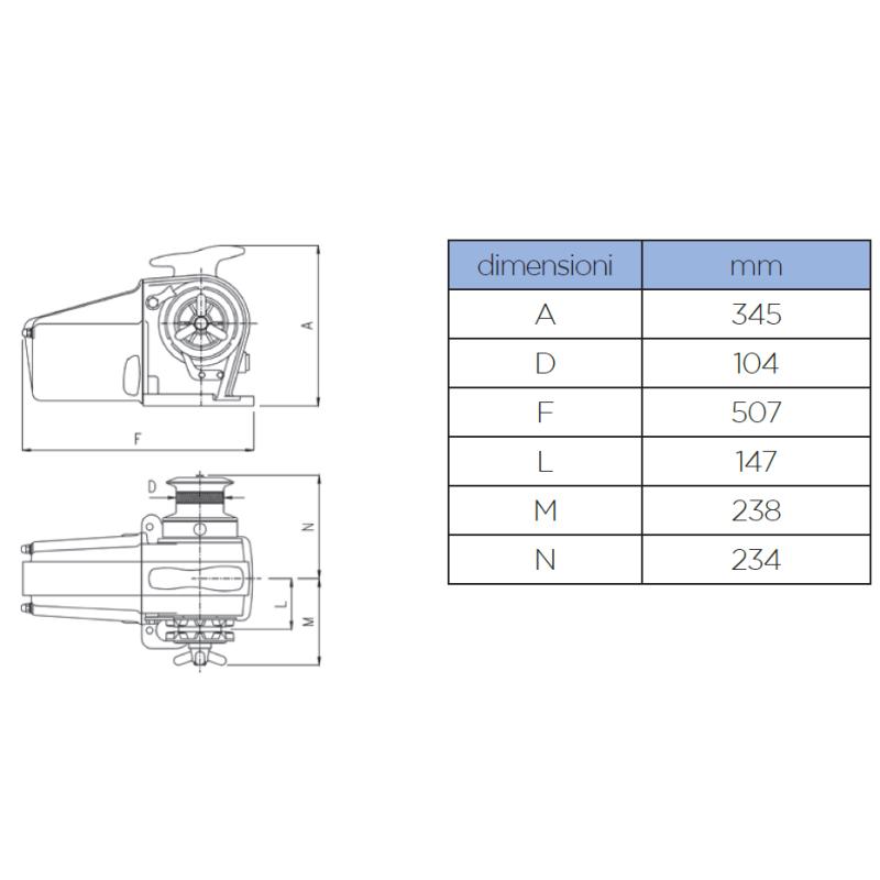 Verricelli serie falkon