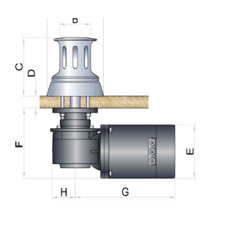 Verricelli da tonneggio serie nestor