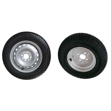 Ruote prenumatiche per carrelli alta velocità