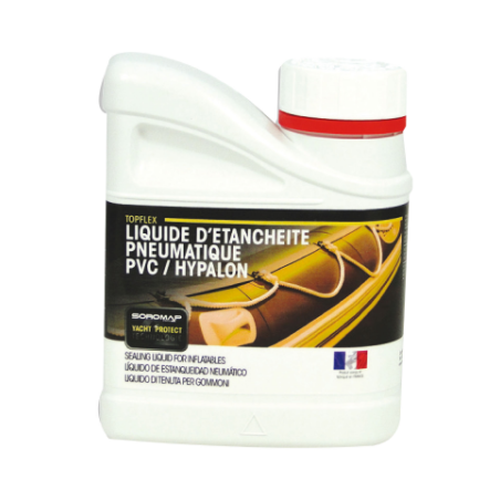 Liquido sigillante per gommoni in PVC e Hypalon
