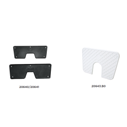 Piastre proteggipoppa piane