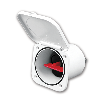 Staccabatterie stagni con chiave estraibile e contenitore