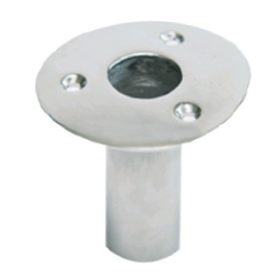 Supporti di base verticali per candelieri ottone cromato