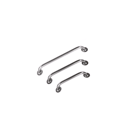 Corrimano con perni acciaio inox