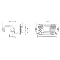 RADIO VHF LINK-6S LOWRANCE 2