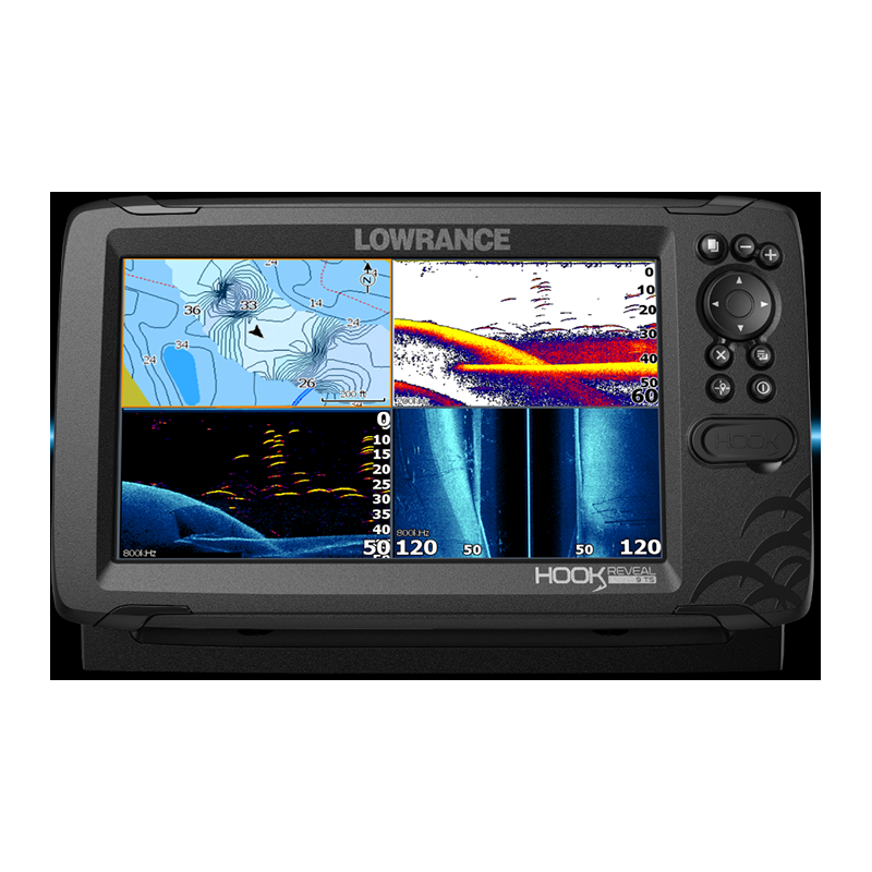 ECOSCANDAGLI-CHARTPLOTTER HOOK REVEAL LOWRANCE