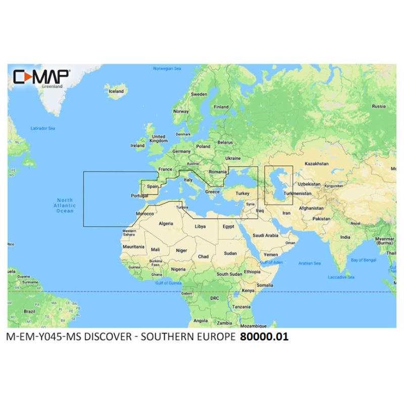 CARTOGRAFIA C-MAP DISCOVER