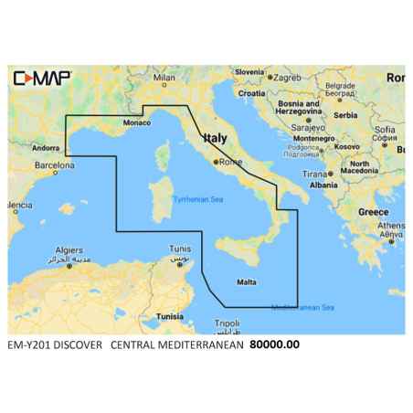 CARTOGRAFIA C-MAP DISCOVER