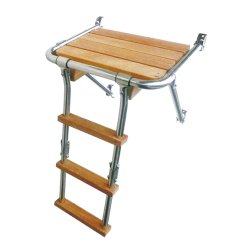 Scalette con plancetta di poppa