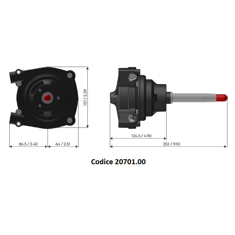 Timoni di guida meccanici Planetary 150