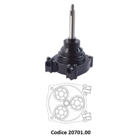 Timoni di guida meccanici Planetary 150