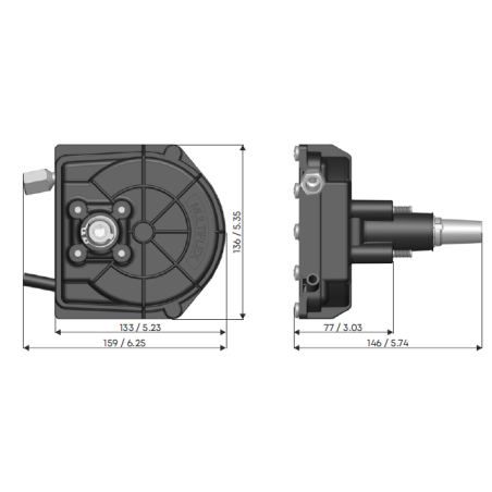 Timoni di guida meccanici Light