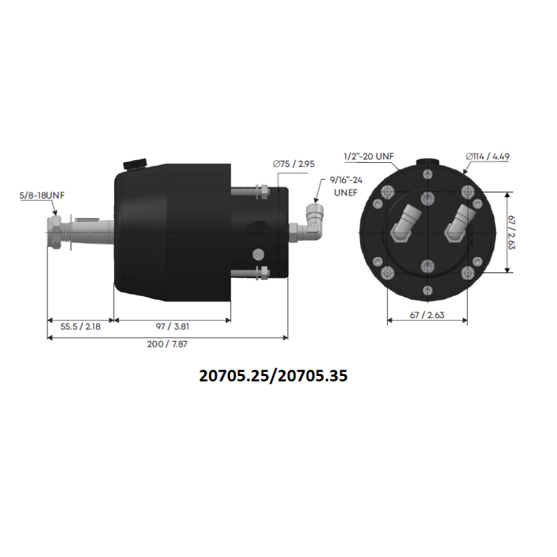 Pompe per timonerie idrauliche