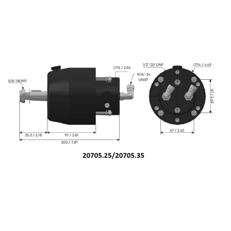 Pompe per timonerie idrauliche