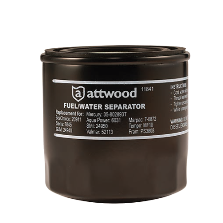 Filtri e decantatori per carburante Attwood