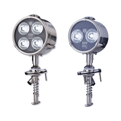 Proiettori marini orienabili a LED  a comando interno