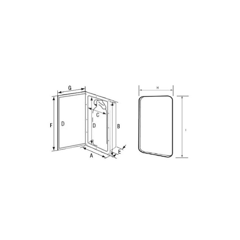 Nicchie porta estintori