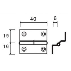 Cerniere a sbalzo con perno sfilabile 2
