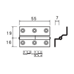 Cerniere a sbalzo con perno sfilabile 2