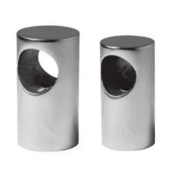 Supporti cilindrici per corrimano acciaio inox