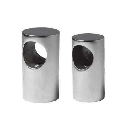 Supporti cilindrici per corrimano acciaio inox
