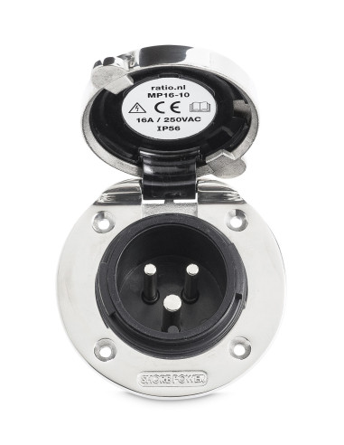 Spine da banchina ad incasso 3 poli (2+T)