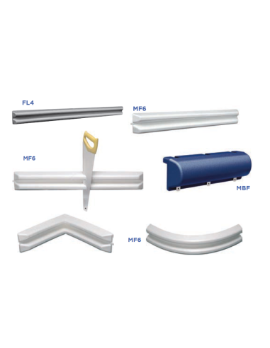 Parabordi da banchina polyform norway serie marina fenders