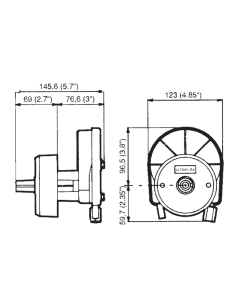 Timone di guida meccanica T67 2