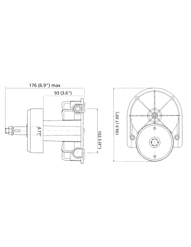 Timone di guida meccanica T85