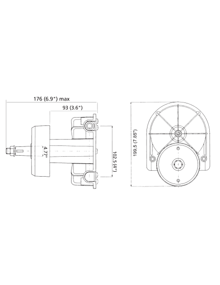Timone di guida meccanica T85