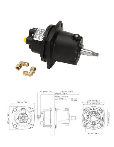 Pompe per timonerie idrauliche