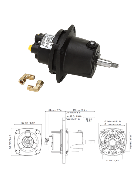 Pompe per timonerie idrauliche