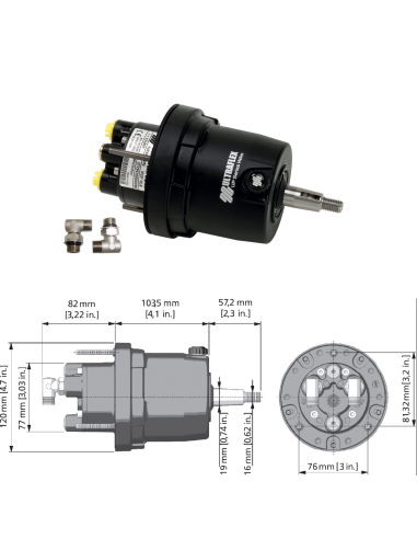 Pompe per timonerie idrauliche