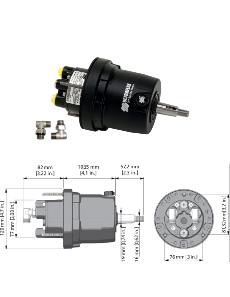 Pompe per timonerie idrauliche