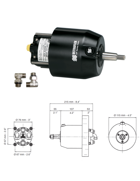 Pompe per timonerie idrauliche