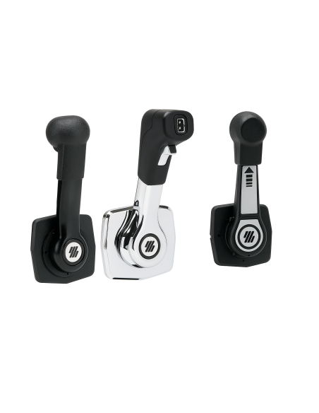 Comandi monoleva laterali da paratia